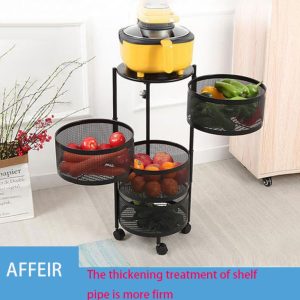 4,5 Layer Round Shape Kitchen Rack